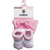Wholesale - 1pk INFANT LT. PINK GIRL SOCK/HEADBAND SET C/P 36, UPC: 194587559812